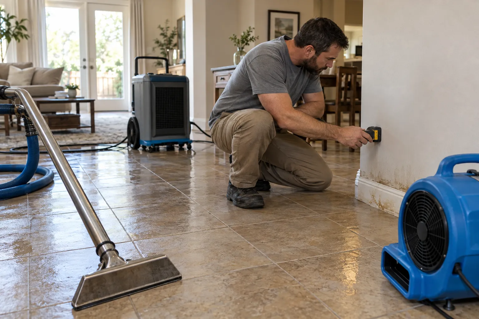Water Extraction & Structural Drying in Tampa, FL